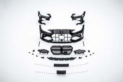 Paragolpes & añadido delanteros ADRO para BMW M3/M4 G8X